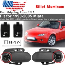 For Mazda Miata 1999-2005 Soft Top Convertible Roof Latch Lock Set Locking Clamp