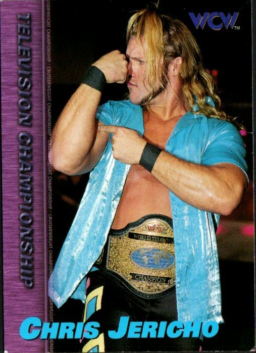 1998 Topps WCW/nWo Vintage Wrestling Card #69 Chris Jericho Rookie