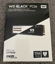 Western Digital Black Pcie 256gb Internal Wds256g1x0c Ssd For Sale Online Ebay