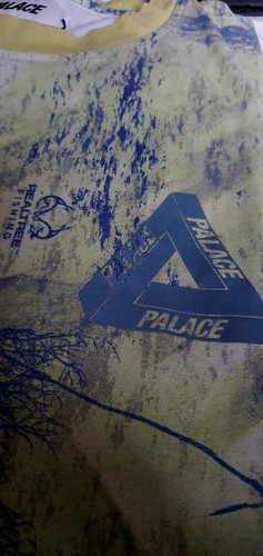 SS19 Palace Pêche T-Shirt Vert Realtree T-Shirt Taille L Trois Ferg - Photo 2 sur 8