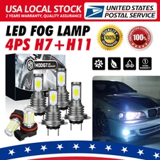 For Hyundai Sonata 2011 2012 2013 2014 LED Headlight Bulbs + FOG LAMP Combo Kit