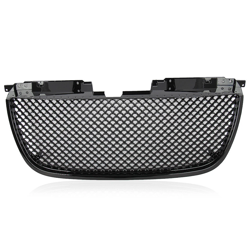 3PCS Of Front Grille and Hood Molding For GMC Yukon XL Denali 1500 2500 07-2014 - Image 2 of 4