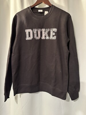 Duke University Sweatshirt Unisex Mens Women’s Medium Black