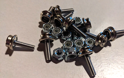 #ad #ad 30 SNAPS TONNEAU BOOT CONVERTIBLE 5 8 SS MACHINE SCREW 8 32 amp; Nylon Locking Nuts $44.45