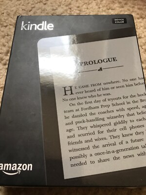 Kindle E-reader, 6'' Glare-Free Touchscreen Display, Wi-Fi 7th Generation