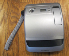 Polaroid One 600 Pop-Up Instant Film Camera - Silver - Untested