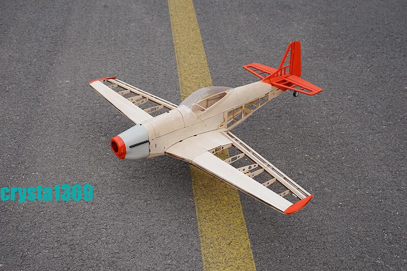 1000mm Upgraded RC Plane Laser Cut Balsa Wood Airplane P51 Model Kit ...