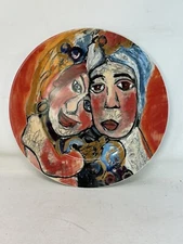 HEINRICH WINTERLING PIET SCHOPPING 12" Dinner Plate VTG 2004 Porcelain Bavaria