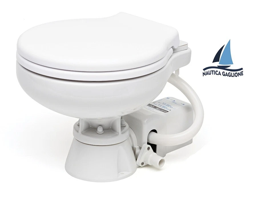 MATROMARINE WC ELETTRICO MARINO TOILETTE ELETTRICA 12V PER BARCA/GOMMONE E CAMPER NAUTICA