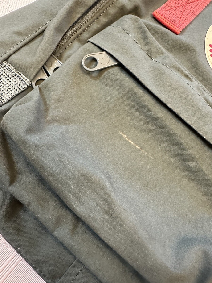 Kanken Mini Backpack Frost Green Peachy Pink Fjallraven 23561 RN