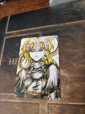 Fate Apocrypha - Gold Accent Art Character Collectible Card - Joan of Arc