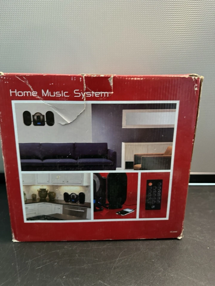 GPX Home Music System Vertical Cd Stereo MP3 Ready NIB - Image 4 of 4