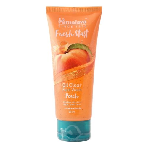Himalaya Fresh Start Oil Clear Face Wash, Peach, 50ml - Picture 1 of 3