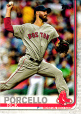 Rick Porcello 2019 Topps Series 1 Baseball MLB Base Card #54 Boston Red Sox