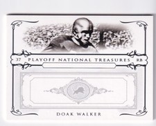 DOAK WALKER 2007 PLAYOFF NATIONAL TREASURES NO. 92 044/100