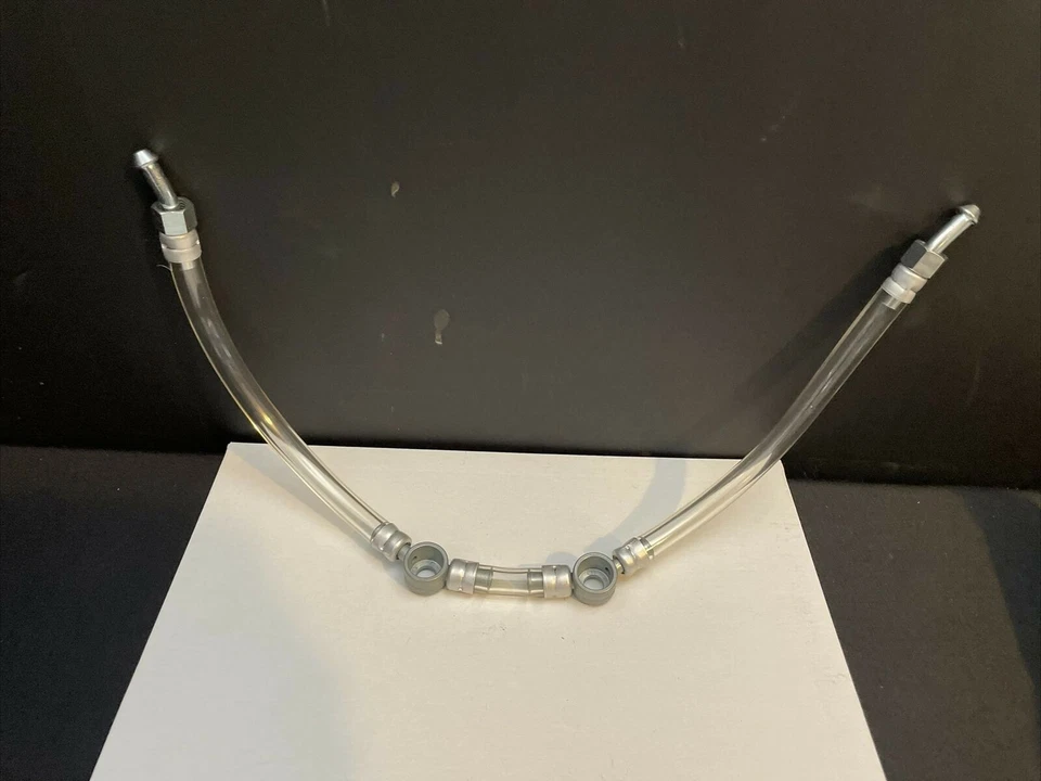 Triumph T140 Fuel Line Assembly Amal MKII Carburetors 1979 -1981 Bonneville 750  - Image 4 of 4