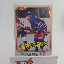 1981-82 Topps - #98E Anders Hedberg New York Rangers