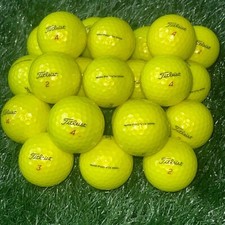 3 Dozen Titleist Pro V1x Yellow Model Used Golf Balls 5A Mint/4A Mix Quality