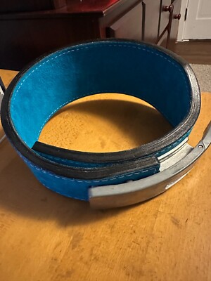 Inzer Blue Forever Bodybuilding Tapered Lever Belt (size XS) | eBay