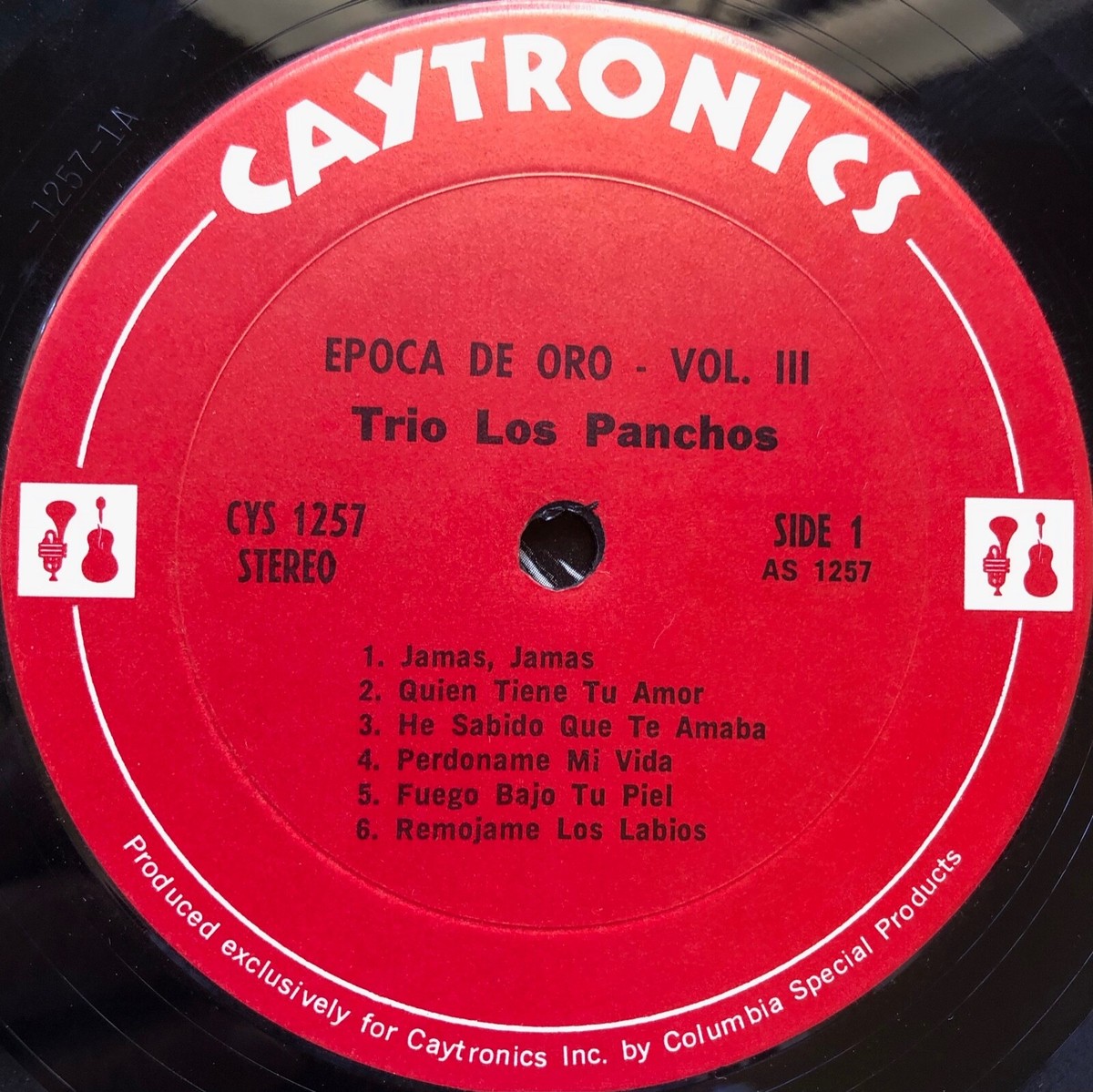Trio Los Panchos Epoca De Oro Vol. III Bolero CAYTRONICS CYS