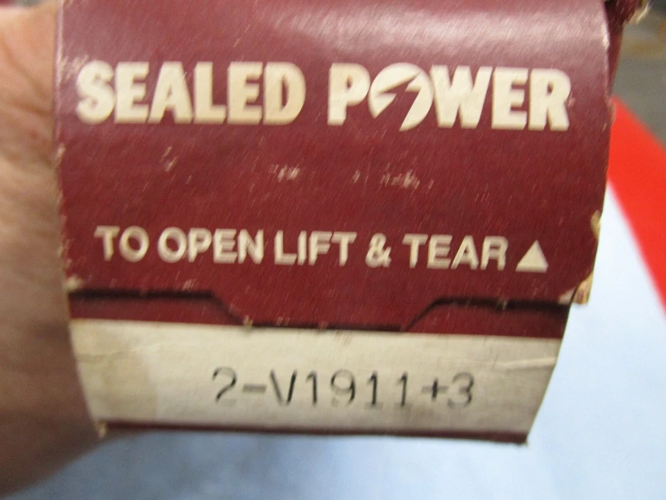 2 válvulas de escape eléctricas selladas NORS #V1911 +003 O/S 68-71 396 '69 427 BB Chevy Foto 2 de 4