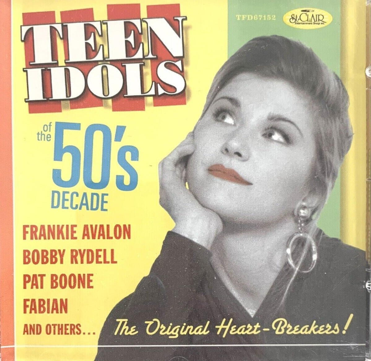 The 50's Decade: Teen Idols by Various Artists (CD, Apr-2007, St