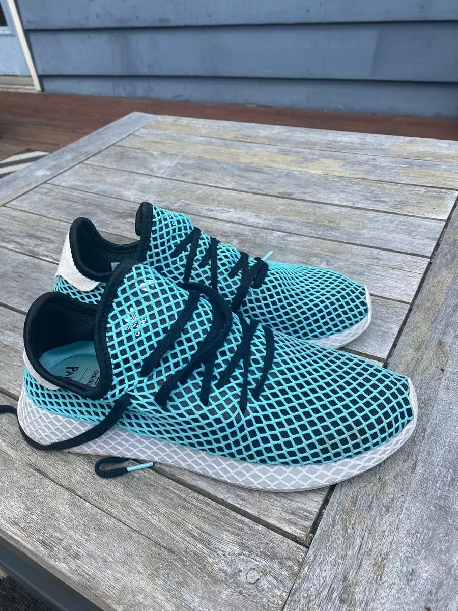 Size 11.5 adidas Deerupt Runner x Parley Core Black eBay