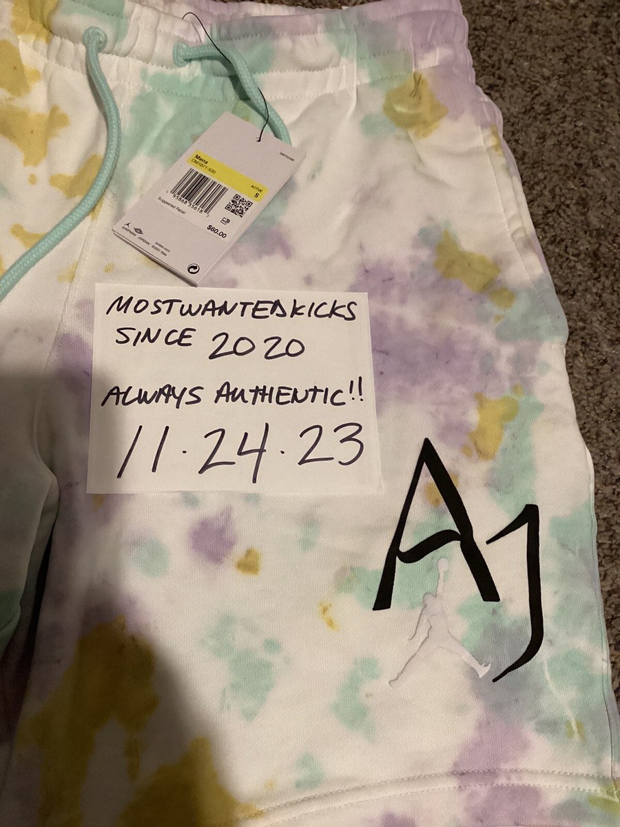 NWT Nike Air Jordan Retro DNA 85 Tie Dye Shorts Men's Sz S FREE
