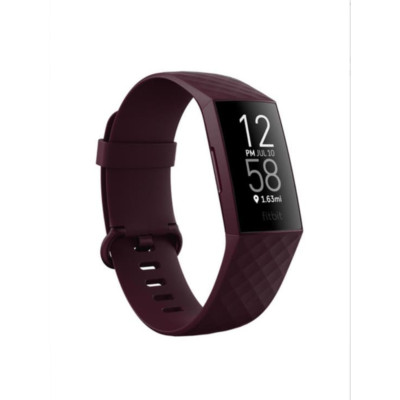 mrkm【美品】Fitbit charge4 ローズウッド Fitbit Charge 4 Health & Fitness Tracker Rosewood GPS Swim