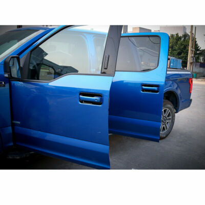 Car Interior Door Handle Cover Decor Trim For Ford F150 2015-2019 Black