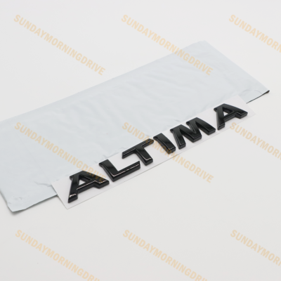 #ad For Nissan Altima Midnight Emblem Letters Badge Decal Trunk Rear $17.99