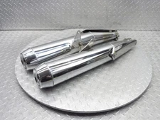 2011 08-13 Moto Guzzi V7 LL Stone Left Right Exhaust Muffler Pipe Silencer Pair