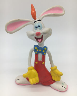 Very Nostalgic Vintage 1987 Disney Roger Rabbit Bendable Flexible