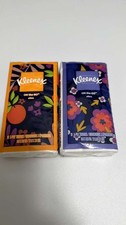 Pack of 2 Kleenex 3-Ply Ultra Soft Facial Tissues 10 Tissues per Pack Unscented