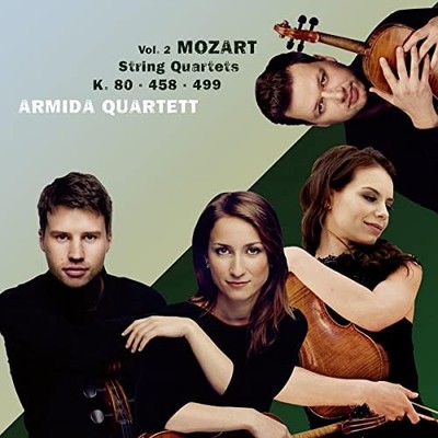 Armida Quartett - Mozart: String Quartets Vol. 2 - Armida Quartett CD 5RLN The