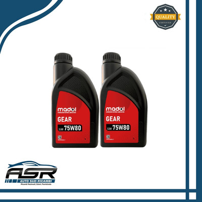 2 Liter Getriebeöl Öl LUBRIFICANTE MADOL 75W80 API GL-4 2 Stück