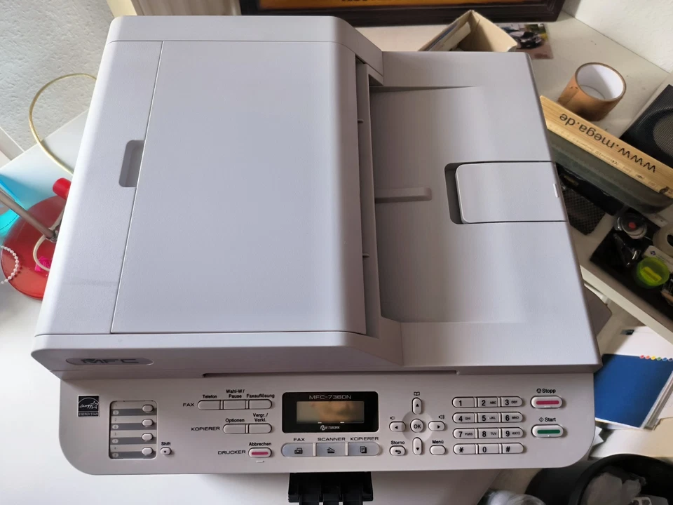 Brother MFC 7360 N Nur 3415 Seiten Drucker Scanner Kopierer Fax Top Zustand - Bild 3 von 3