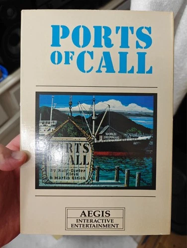 Ports of Call by Aegis for Commodore Amiga CIB Great Condition! A500/A2000