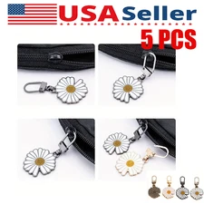 Zipper Repair Kit 5 PCS Detachable Pulls Sliders Tabs Replacement Parts 