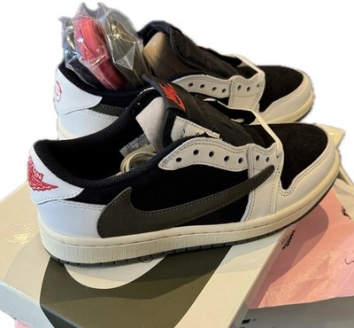 Nike Air Jordan 1 Low x Travis Scott Damen Low Top ''Olive'' EU 37,5 DZ4137-106