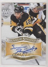 2018-19 Upper Deck Signature Sensations Dominik Simon #SS-SI Auto zy6