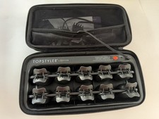TopStyler by Instyler Heated Ceramic Styling Shells Hair 15 Curlers with Case