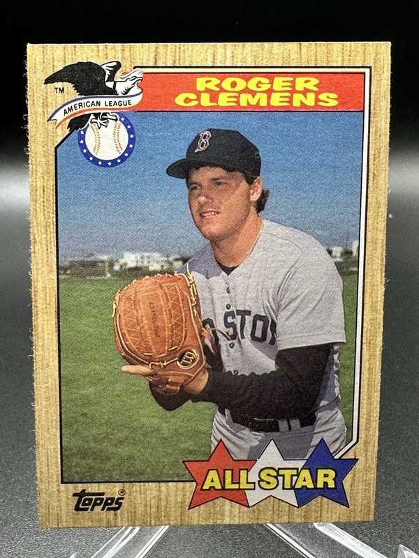 1987 Topps - All-Star Roger Clemens #614
