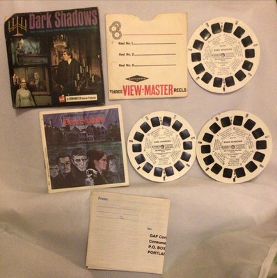 Vintage Viewmaster  Dark Shadows Packet With Booklet And Reels