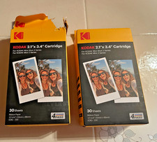 Lot of NWT/OpenBox Kodak Cartridge 2.1 X 3.4 30 Sheets Kodak Mini Shot 2 Series