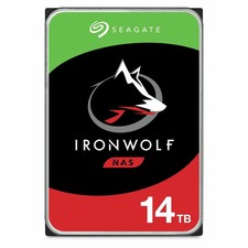 Image of New Seagate IronWolf NAS ST14000VN0008 14TB SATA 7200RPM 3.5" Internal HDD Drive