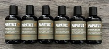 Papatui Men  s Travel Size Refreshing Body Wash Sandalwood Suede 3 fl oz Lot of 6