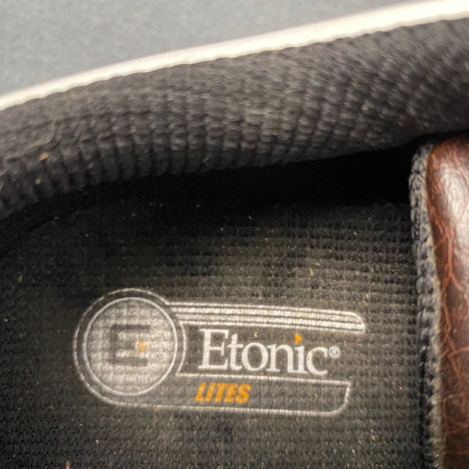 Zapatos de golf Etonic Gor-Tek marrón blanco unisex talla 8,5 M Foto 4 de 4