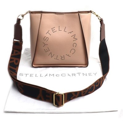 STELLA MCCARTNEY Bag: Logo Mini Crossbody 700073 Pink Beige w/dust