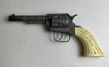 Vintage Pony Boy Capper Shooter Die Cast Western Cowboy Toy Metal